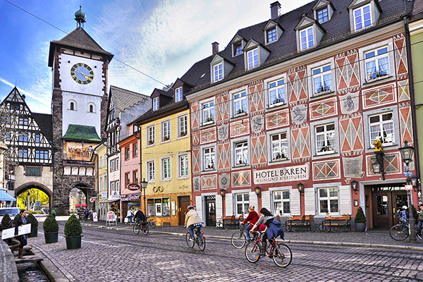 Historische Altstadt von Freiburg im Breisgau